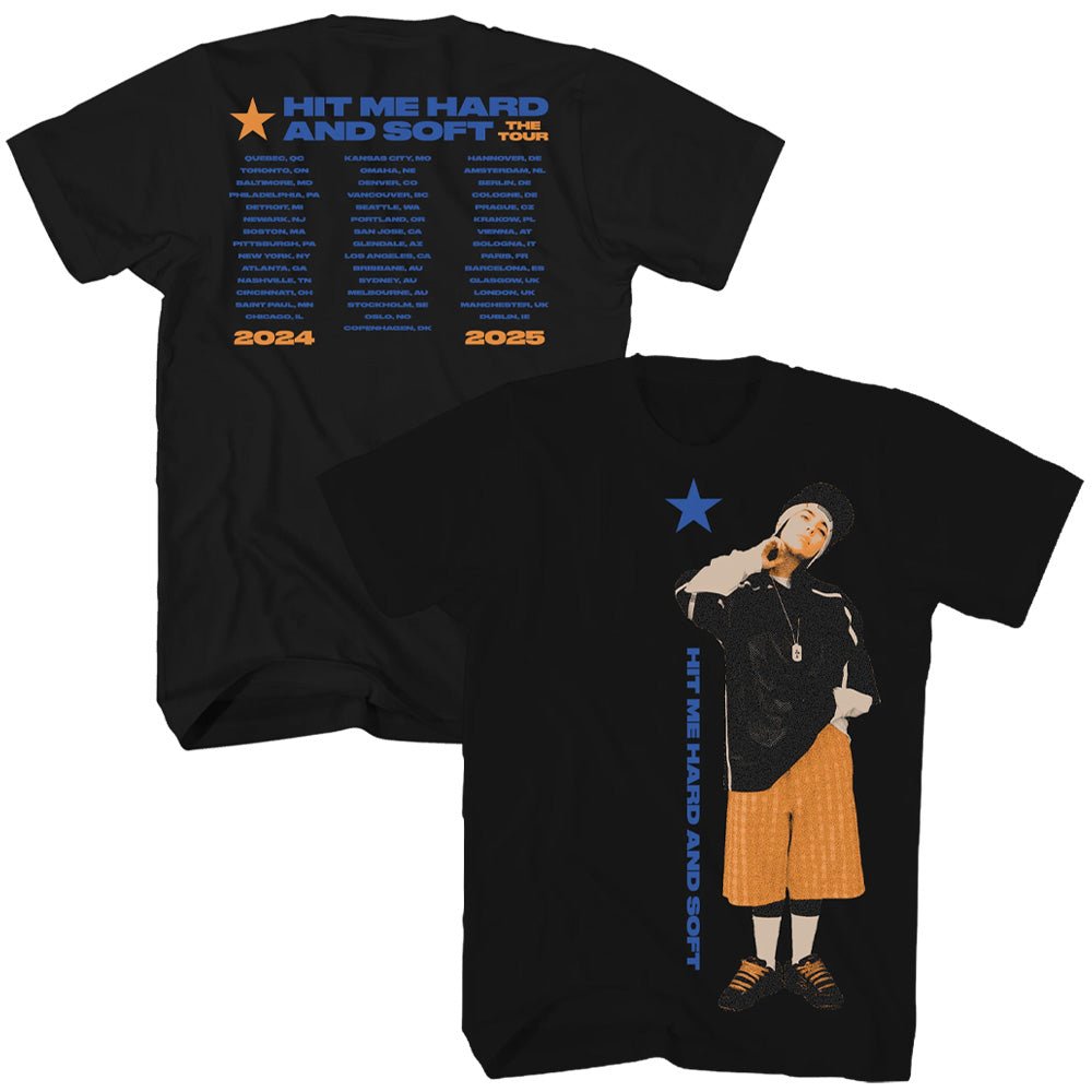 【予約商品】 BILLIE EILISH ビリーアイリッシュ - HIT ME HARD AND SOFT / ECO - TEE / Tシャツ / メンズ - PGS